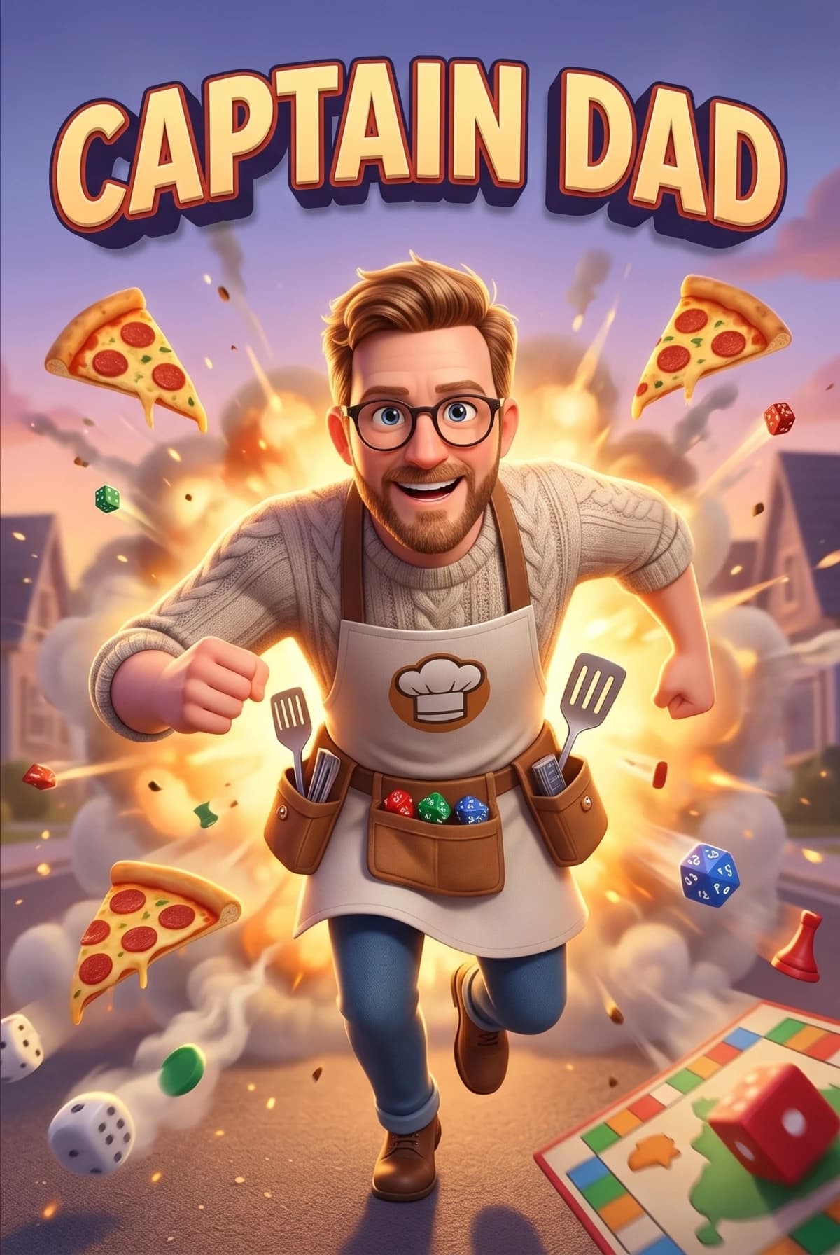 Personalized comic book cover where he is the hero, sample 5